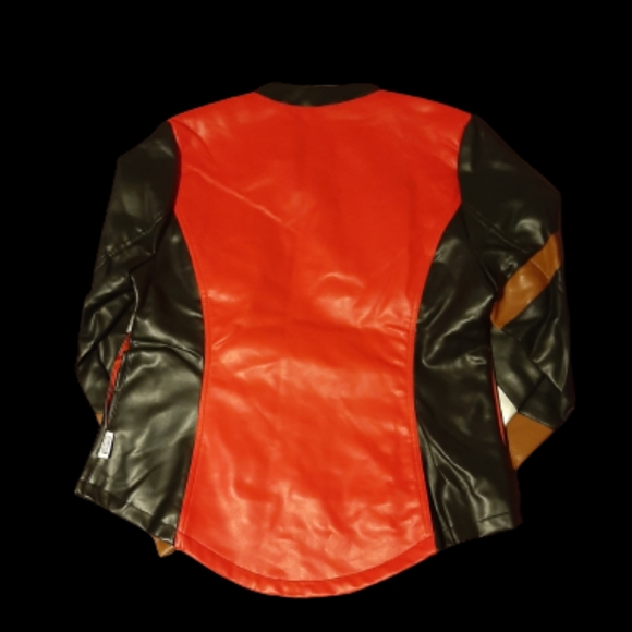 NWT: Marvel Avengers Superhero Thor Faux Leather Jacket by Her Universe - Picture 2 of 6
